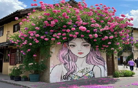 大理怎么设计网红打卡墙绘