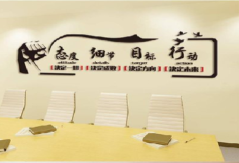 大理企业文化墙主要展示什么？