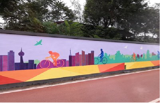 大理墙体彩绘-围墙