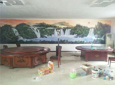 大理墙绘-写实风景