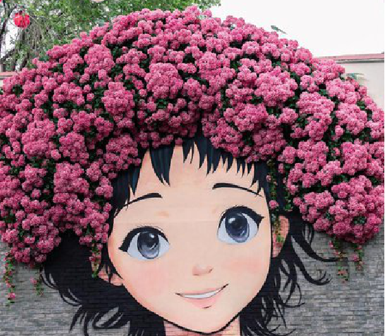 大理墙体彩绘-网红墙打卡