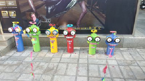 大理商业区彩绘